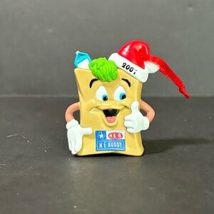 H e buddy christmas ornament